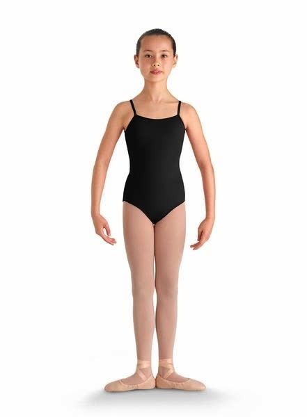 Bloch Maillot de danse, Bloch CL8640, Bretelles spaghetti, Avec "Mesh" brodée au dos