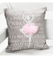 Coussin "Ballet Pink Tutu", Roman 12364, Hauteur:  12po.