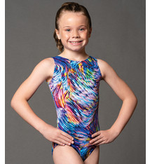 Motionwear Maillot gymnastique Motionwear 1410, Bretelles larges, Style "Tank"