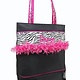 Sassi Dance Zebra Large Tote, Sassi ZBR-02