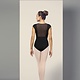 Bloch V neckline Mesh Ladder Trim Leotard Bloch L4942