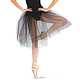 Capezio Romantic Tutu Capezio 9830, 2 Layers of medium-stiffness tulle, One Size Adult, 24" length