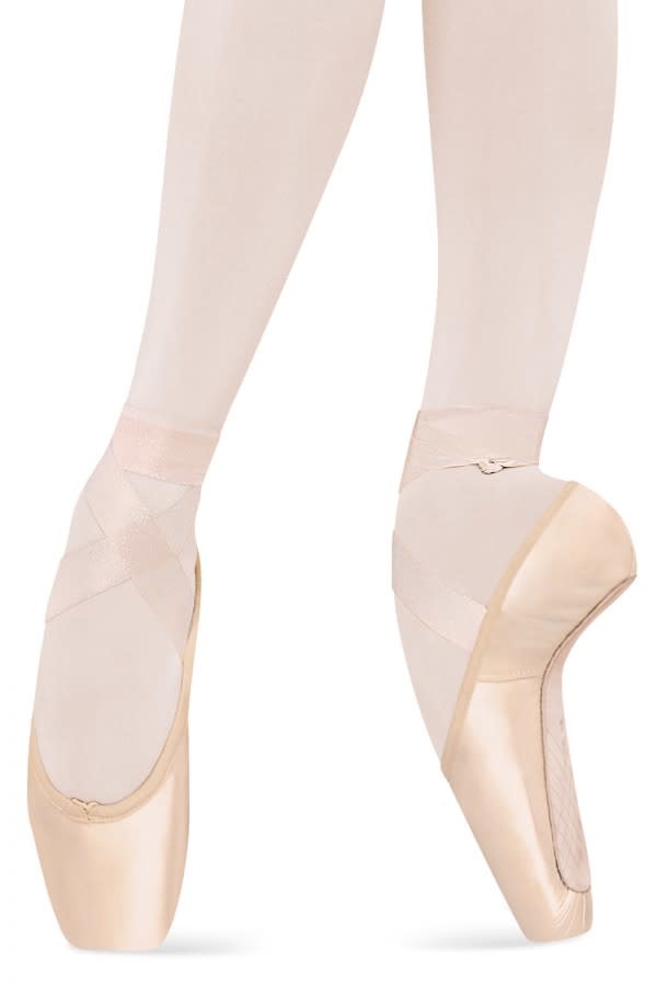 Bloch A0529 Ruban de satin "Sheer Stretch" pour pointes de ballet, Bloch A0529, Largeur: 7/8 pouce, Couleur: PNK rose ballet, Longueur:  2 mètres