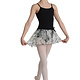 DanzNmotion Jupe Danshuz 241C, Imprimé fleuri, Taille élastique avec boucle en satin