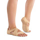 DanzNmotion Neoprene Cross Wrap Danshuz 6490, Color: Tan