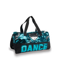 DanzNmotion Sac Sport DanzNmotion B842, "Sequin Dance Heart Duffle" avec paillettes reversible
