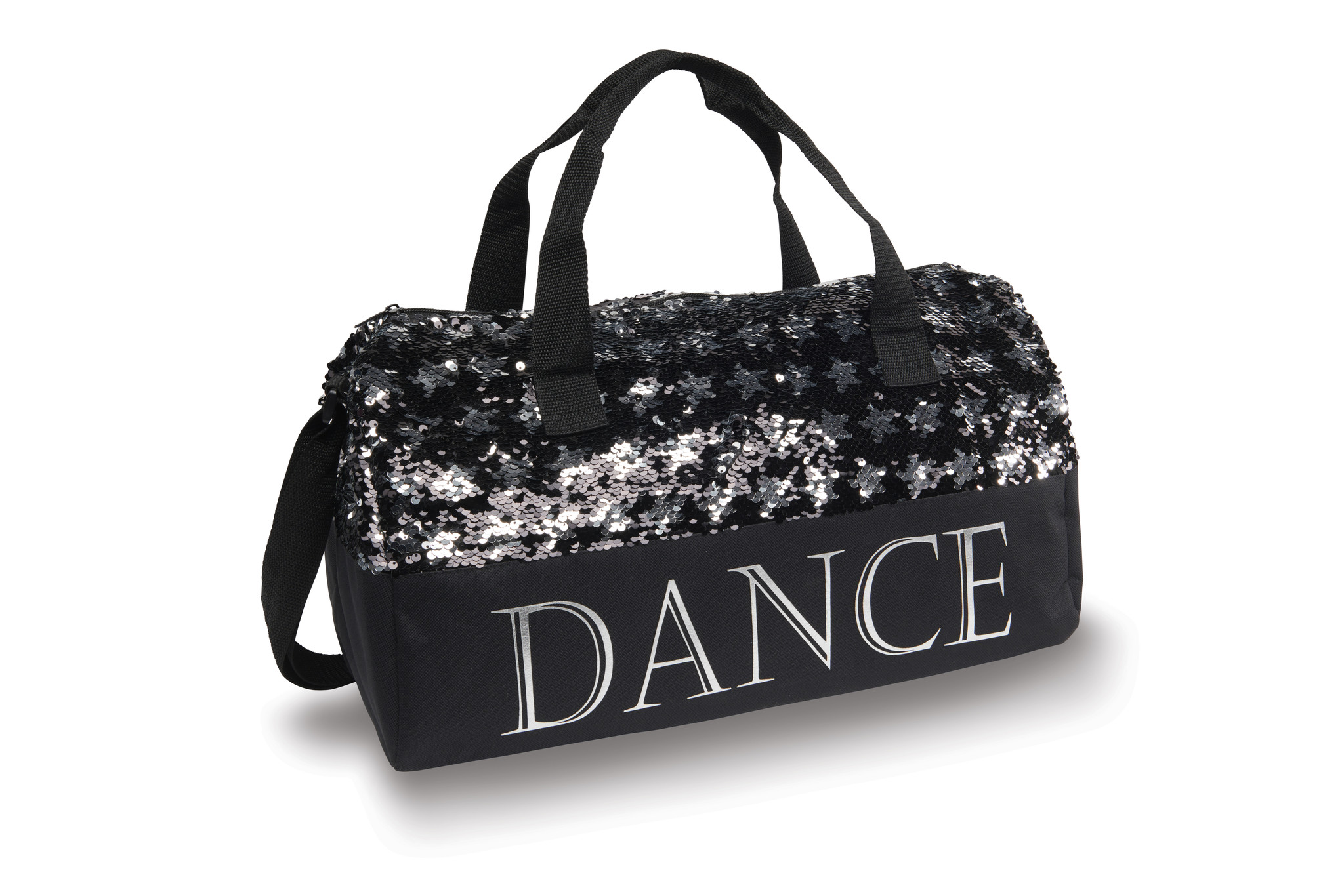 DanzNmotion Sac Sport de danse "Sequin Dance Stars Duffel", B20521 Danshuz