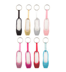 So Danca Glitter Ballet Key Chain, So Danca KC-40G
