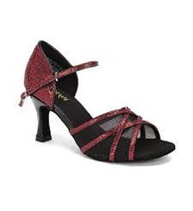 Sansha Ballroom Dance Shoes, Sansha BR190 "Parisienne", 3 " Heel