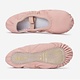 Sansha Full sole Ballet Slippers Sansha 141L "@Montreal", Leather, No drawsting