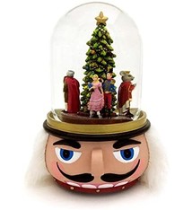 Nutcracker Ballet Glitterdome, Roman 33847, 120mm