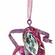 "Pink Pointes shoes" Ornament Crystal Serie, Ganz ACRY-279