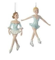 kurt s adler Blue Skater Ornament, Kurt S. Adler C7933