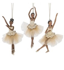 Afro American Ballerina Ornament , 132997