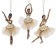 Afro American Ballerina Ornament , 132997