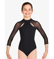 Bloch Rhinestone 3/4 sleeves Leotard Bloch CL5526