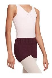 Capezio Knit Booty Shorts, Capezio CK10802W