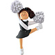 Ornement "Cheerleader", Ornement Central 6066bk, Noir et blanc