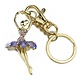 American Dance Supply Ballerina "Bag Clip" Keychain, American Dance Supply ADS101G