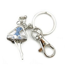 American Dance Supply Ballerina "Bag Clip" Keychain, American Dance Supply ADS107