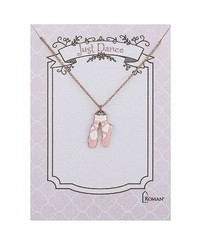 Collier "Pink Ballet Shoes", Roman 13672