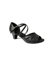 So Danca Soulier de "Ballroom" So Danca BL-182, ouvert avec dessus en cuir