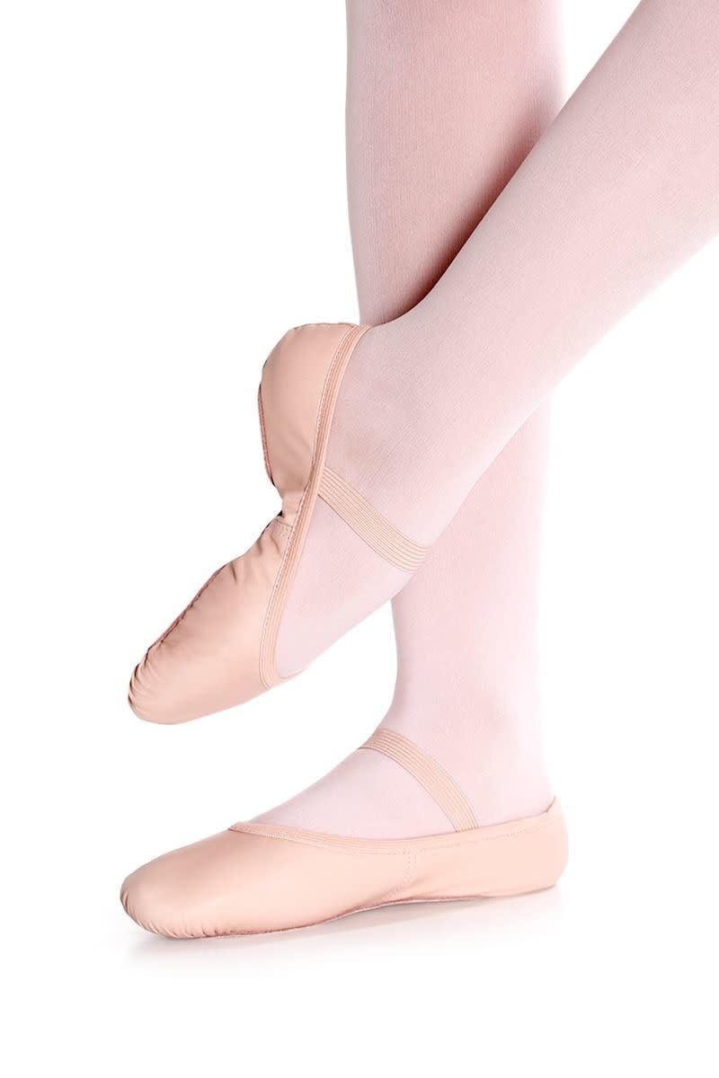 So Danca Full Sole Ballet Slippers So Danca SD-55L, Leather, No drawsting