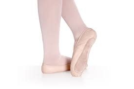 So Danca Leather Ballet Slippers So Danca BA-14, Full Sole