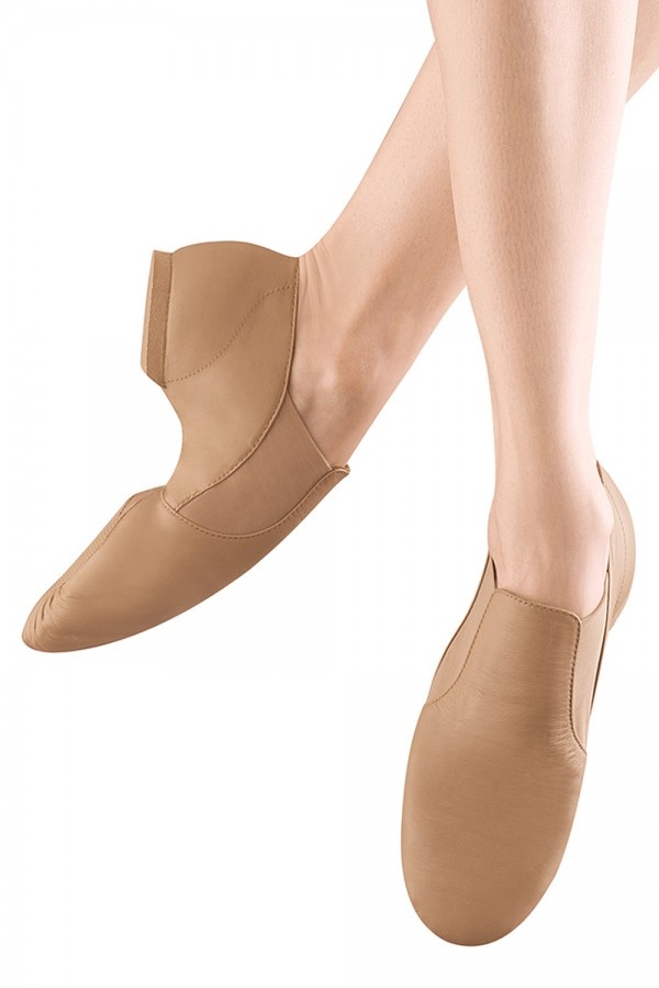 Bloch Jazz Shoes Bloch S0499L "Elasta Bootie", Split Sole, Slip On