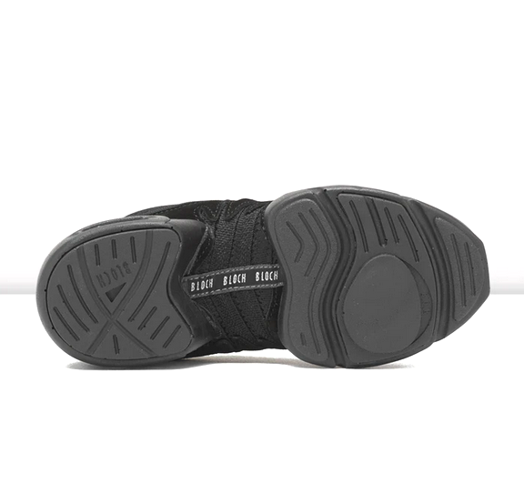 Bloch S0538L Scarpa Da Jazz E Moderno Donna, Boost Dance Sneaker Nera, Super Leggera Con Vestibilità Personalizzata