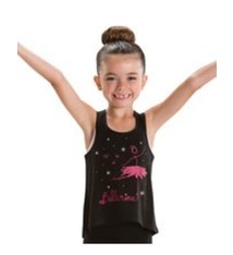 Motionwear High Low Tank Motionwear 4557, print: "Ballerina"