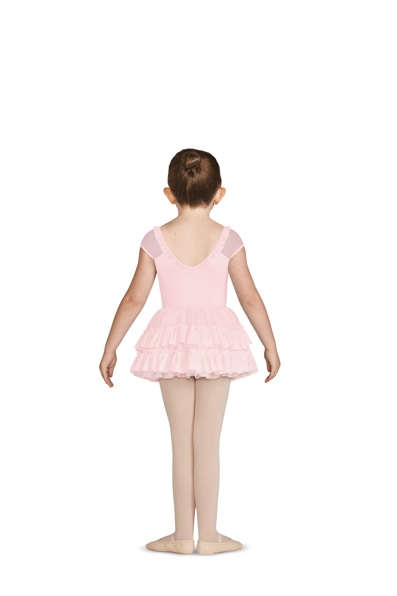 Mirella Maillot de ballet pour fille, Mirella M1537C, Manche "Cap Sleeve"