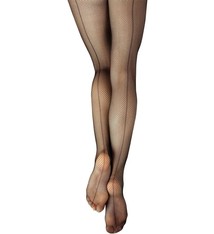Capezio Back Seamed Fishnet tights , Capezio 3408