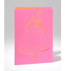 B Print Plus Cartes de souhait "Romantic Ballerina", B Plus Printworks, sans texte