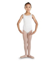 Mirella Dance Leotard, Mirella M368C, with "Polka Dot Mesh"