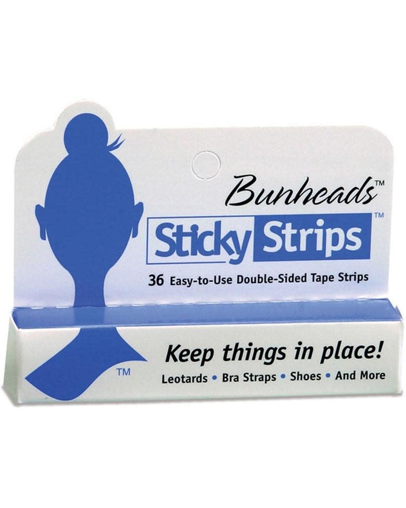bunheads Colle à maillot "Sticky Strips", Bunheads, pqt de 36