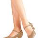 So Danca Character shoe  So Danca CH-50, talon 1.5 po.,  1.5 heel, Synthetic upper, Leather sole