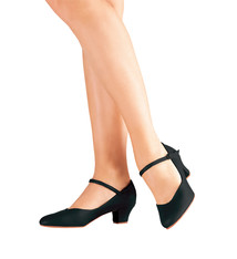 So Danca Soulier de caractère So Danca CH-50, talon 1.5 po., Dessus synthétique, Semelle en cuir