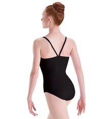 Motionwear Maillot Motionwear 2603, Bretelles spaghetti, style "V-Strap", Coton Classwear