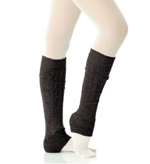 Mondor Bas de Réchauffement "Legwarmers" avec lurex argent Mondor 259, Junior 14 pouces / adulte 19 pouces