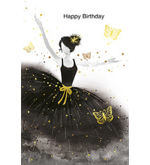 "Happy Birthday" Greeting Card, Incognito VeryChic 0065