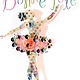 Carte de souhait "Bonne fête" Ballerine, Incognito HSE011f