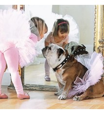 Carte de souhait "Ballerina and dog", Incognito Exposure 10219