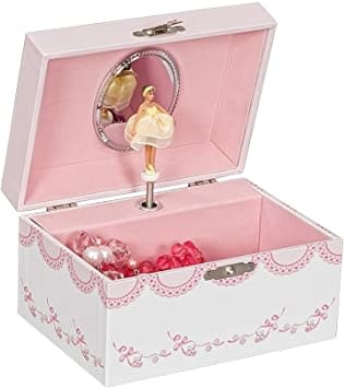 Jewelry Box "Cora Ballerina", Gunther Mele 00803S16A, Brunette hair