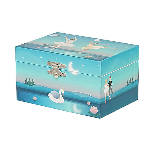 "Mya Ballerina - Blue Swan" Jewelry Box, Gunther Mele 00830S20A