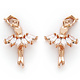 Dasha Ballerina earring, Dasha 2769, 3 asstd