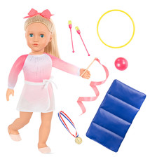Poupée "Diane" - profession Gymnaste