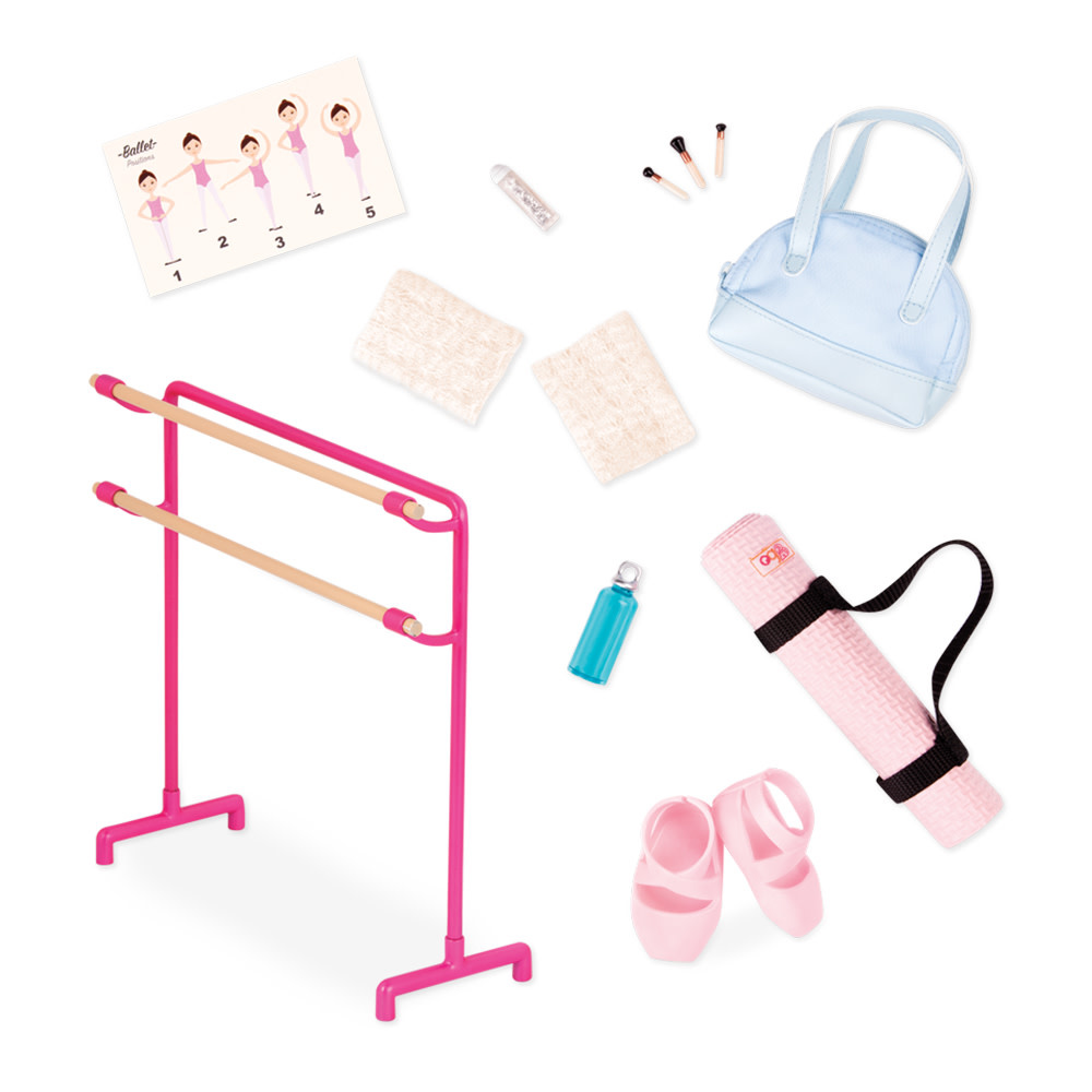 Our Generation Ballet doll accessories set