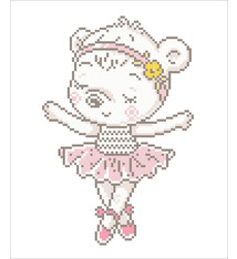 Diamond Dotz Diamond Dotz - Ballet Bear