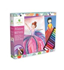 Diamond Dotz Kit Artissimo CREA033 "Ballerine" Pastels secs , 10 tableaux